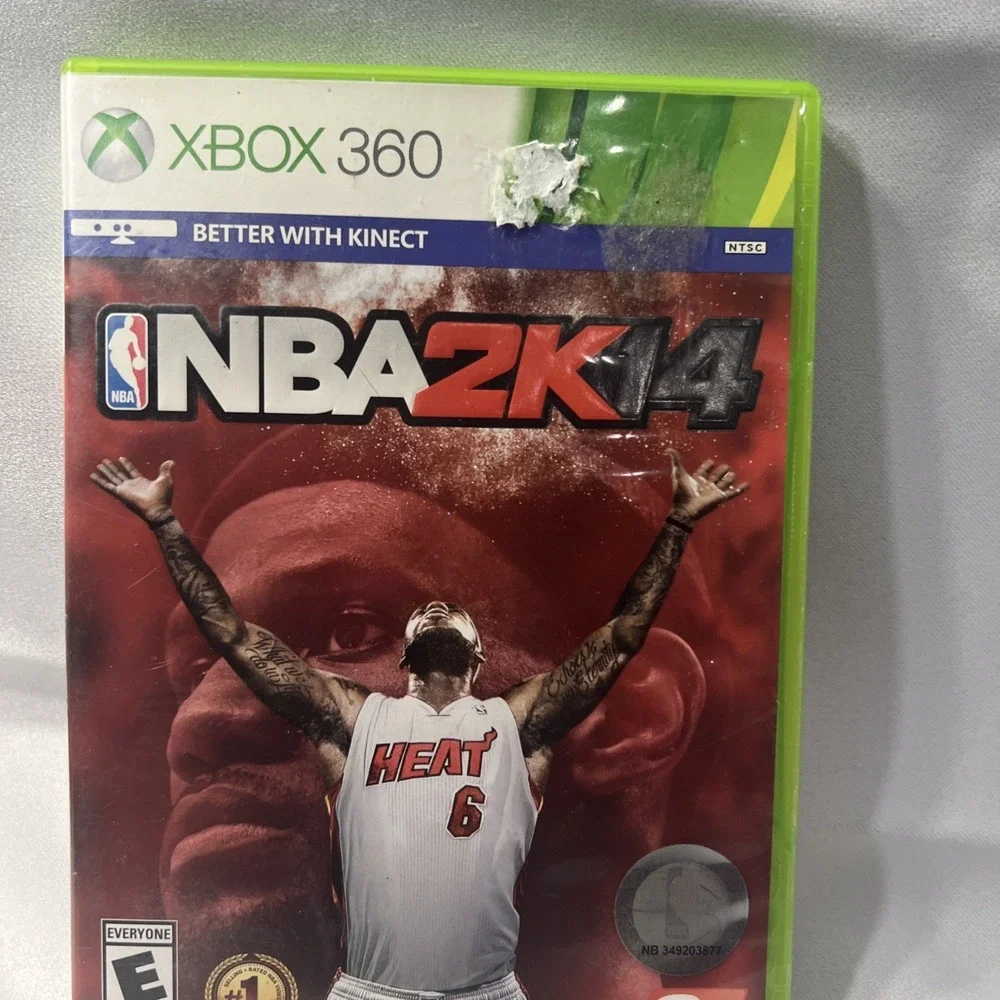 2K Games NBA 2K14 Video Game Xbox 360 OS Green LeBron James Basketball